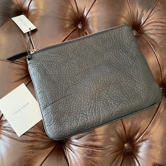 Cole Haan Leather Pouch - Picture 3 of 4